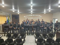 Câmara de vereadores entrega Moção de Aplausos a Policia militar de Rondolândia - MT
